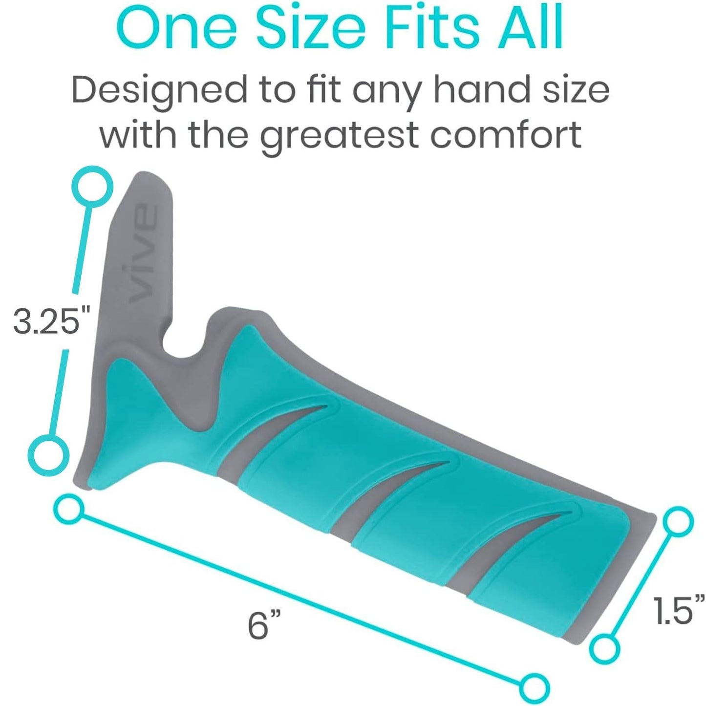 Vive Car Handle Assist for Elderly - Scratch Proof Latch - Auto Grab Bar Cane Support Aid - Standing Mobility Safety Tip to Help Get Out - Portable Assistive Device for Seniors, Handicapped