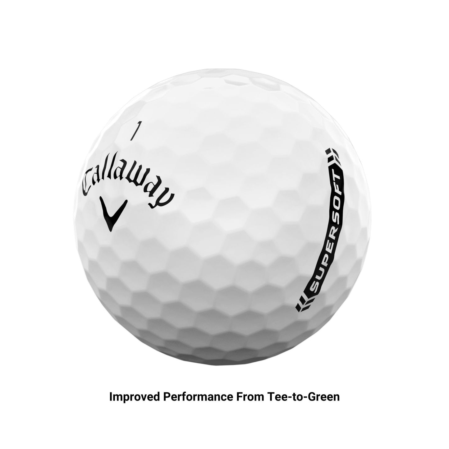 Callaway Golf Supersoft Golf Balls (2023 Version, White)