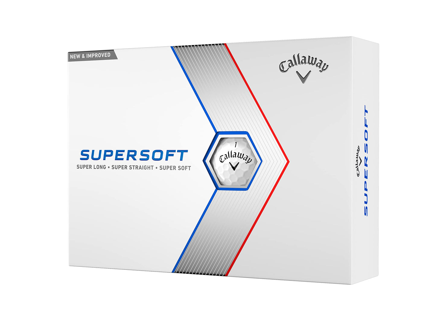 Callaway Golf Supersoft Golf Balls (2023 Version, White)