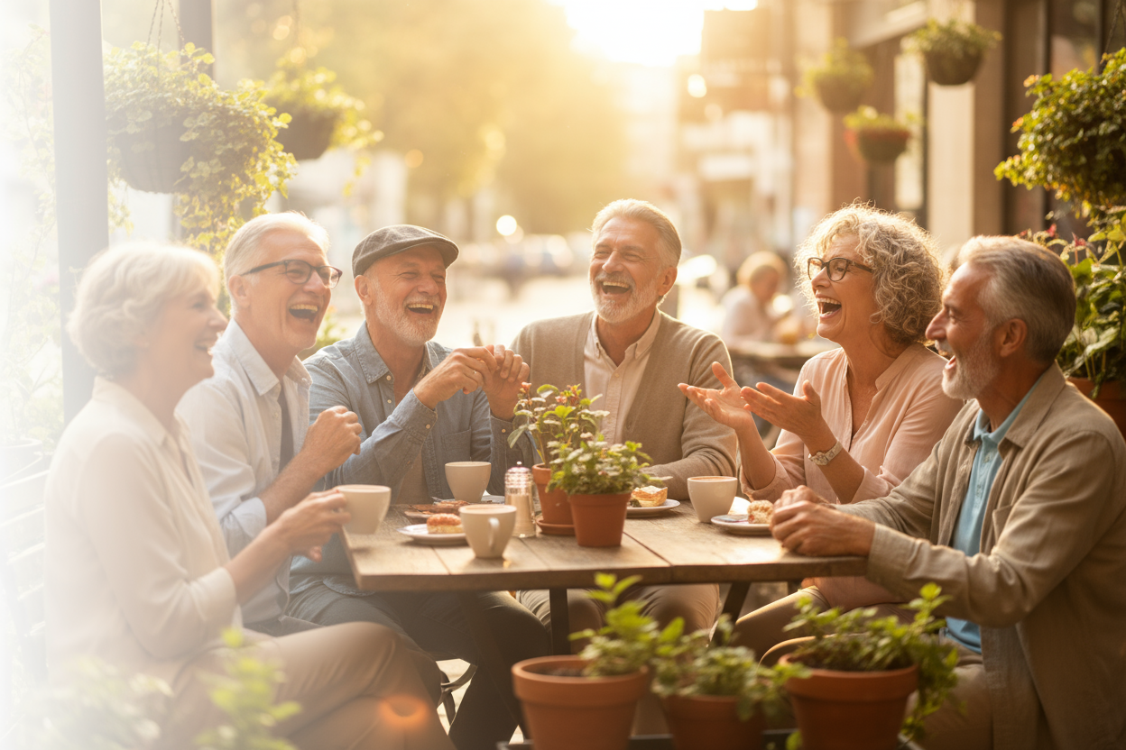 Seniors living their best life hero image