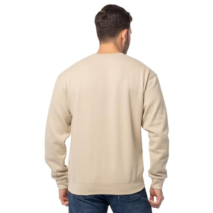 Fruit of the Loom Men's Eversoft Fleece Sweatshirts & Hoodies, Sweatshirt-Khaki Heather, 3X-Large