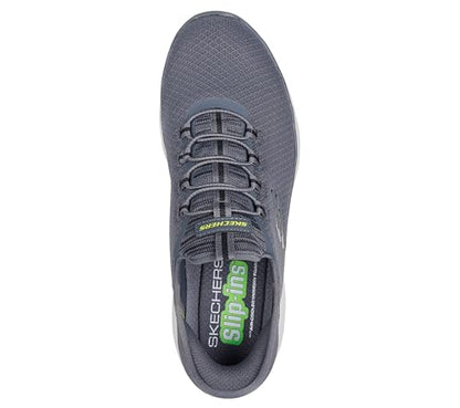 Skechers Men's Summits Hight Range Slip-in Sneaker Charcoal
