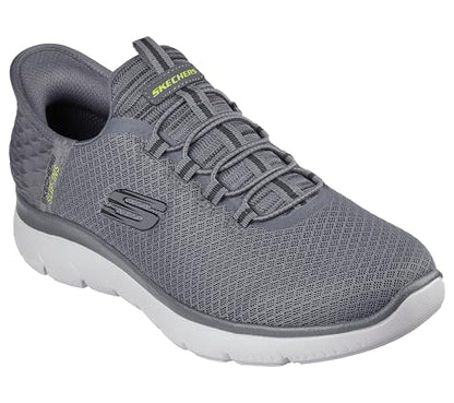 Skechers Men's Summits Hight Range Slip-in Sneaker Charcoal
