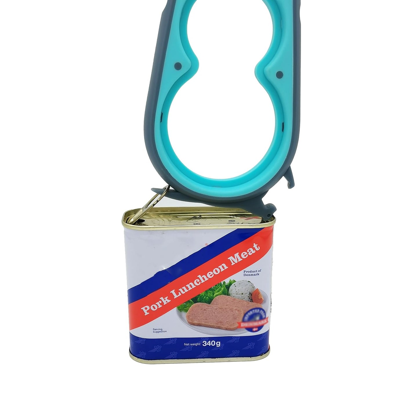 Otstar Jar Opener Bottle Opener and Can Opener for Weak hands, Seniors with Arthritis and Anyone with Low Strength, Mutil Jar Opener Get Lids Off Easily (Blue and Grey)