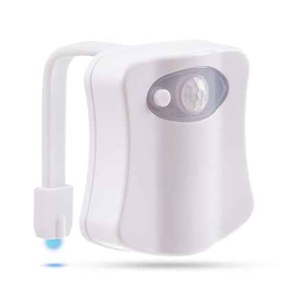 Toilet Bowl Night Light - Unique Cool Gadget with Motion Sensors & Multi Color LED - Funny Gag Gifts for Men, Dad, Husband, Boyfriend - Fun Birthday Present for Him