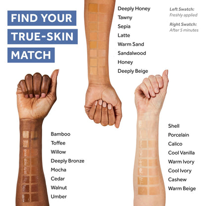 No7 Lift & Luminate Triple Action Serum Foundation - Liquid Makeup with SPF 15 for a Dewy, Glowy Base - Radiant Formula for Mature Skin - Cool Vanilla (1 Fl Oz)