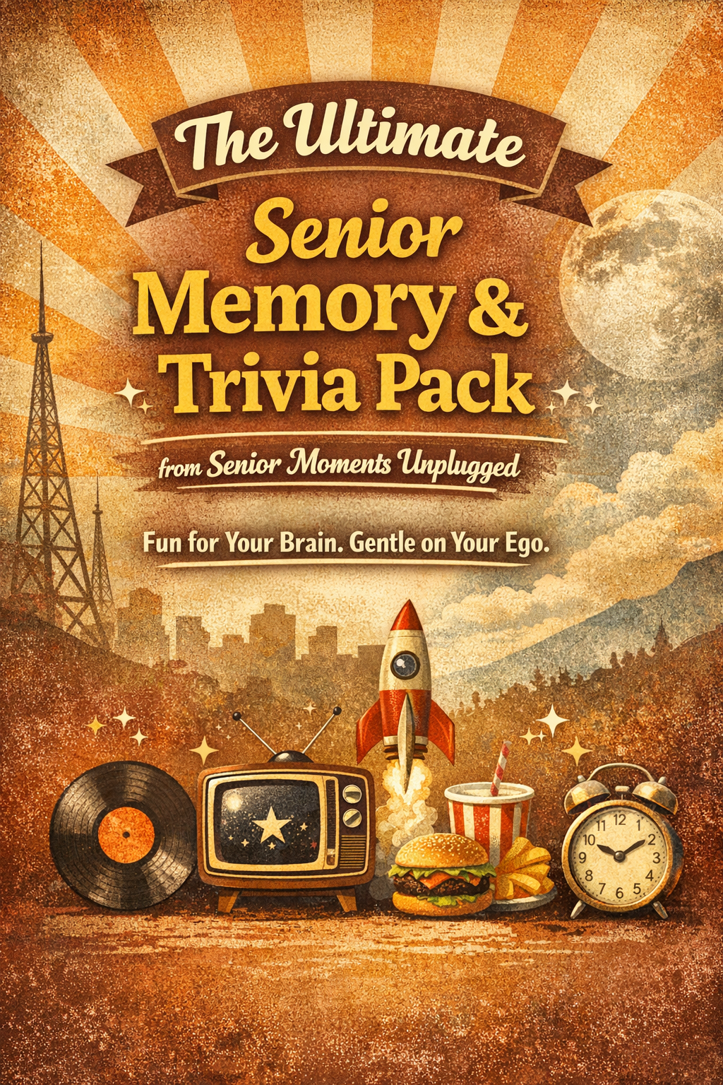 The Ultimate Senior Memory & Trivia Pack (Printable)